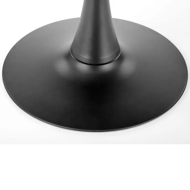 Stôl Olmo mdf/oceľ – orech/čierna,3