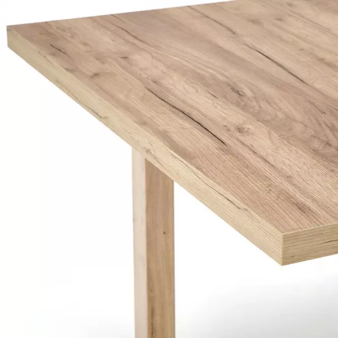 Stôl Tiago 90x90 doska/mdf – dub craft