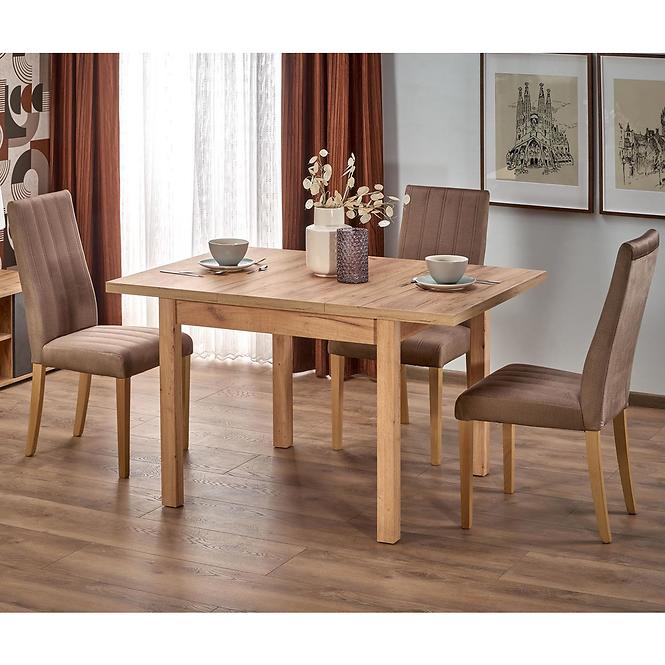 Stôl Tiago 90x90 doska/mdf – dub craft