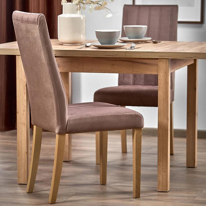 Stôl Tiago 90x90 doska/mdf – dub craft