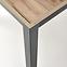 Stôl Tiago 90x90 doska/mdf – dub craft/čierna,7