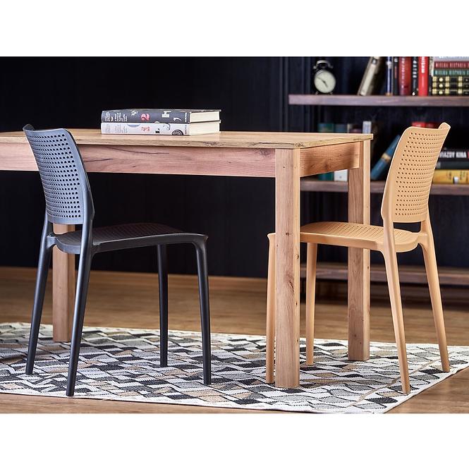 Stôl Ksawery 68x120 doska/mdf – dub craft