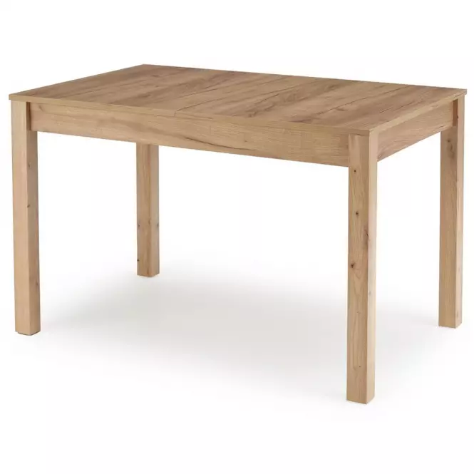 Stôl Maurycy 75x118 doska/mdf – dub craft