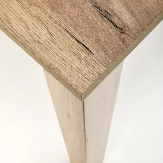 Stôl Maurycy 75x118 doska/mdf – dub craft,7