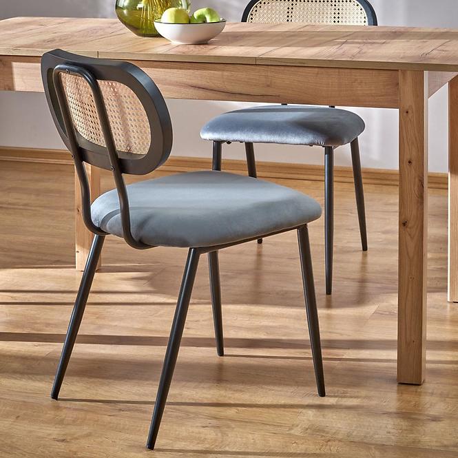 Stôl Maurycy 75x118 doska/mdf – dub craft