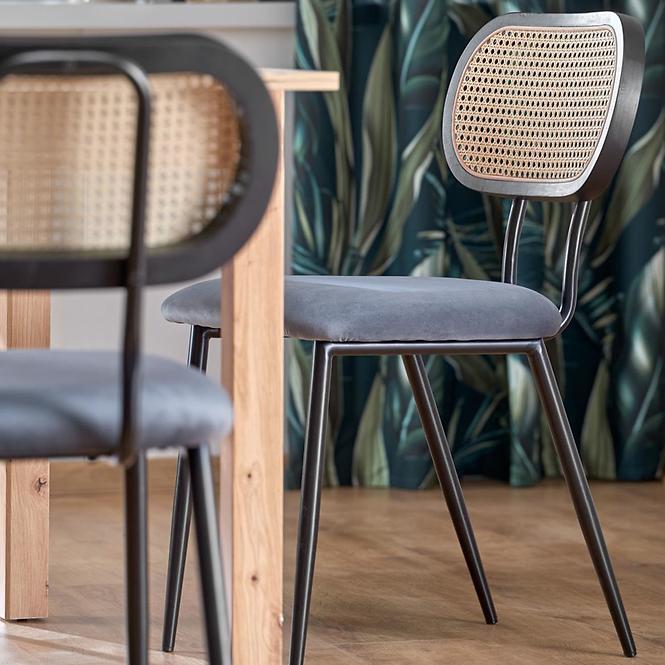 Stôl Maurycy 75x118 doska/mdf – dub craft