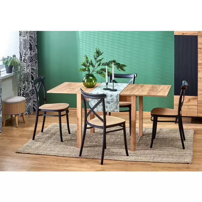 Stôl Gracjan 80x160 doska/mdf – dub craft