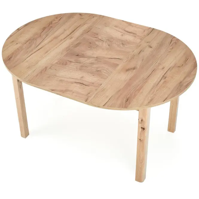 Stôl Ringo 102x142 doska/mdf – dub craft,3