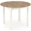 Stôl Ringo 102x142 doska/mdf – dub craft/biela