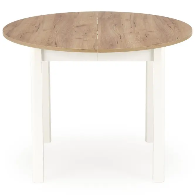 Stôl Ringo 102x142 doska/mdf – dub craft/biela,3