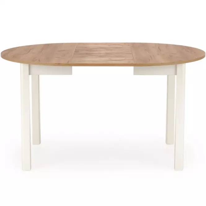 Stôl Ringo 102x142 doska/mdf – dub craft/biela