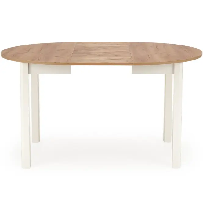 Stôl Ringo 102x142 doska/mdf – dub craft/biela,5