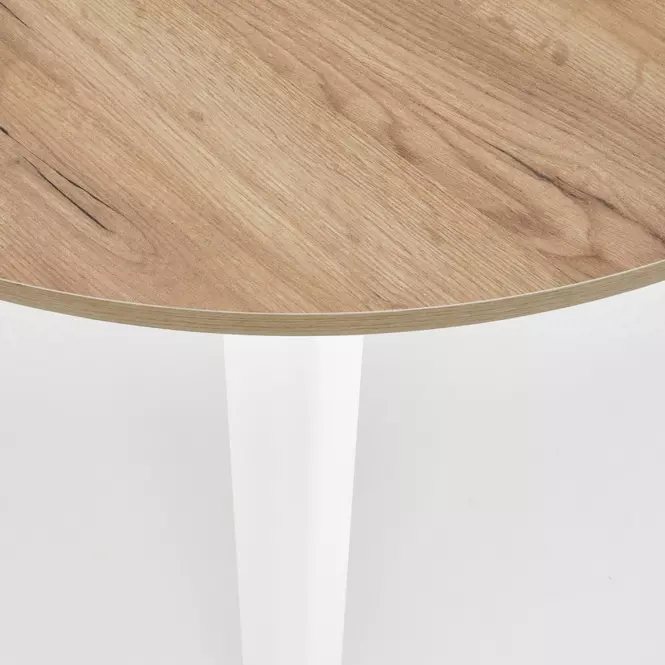 Stôl Ringo 102x142 doska/mdf – dub craft/biela
