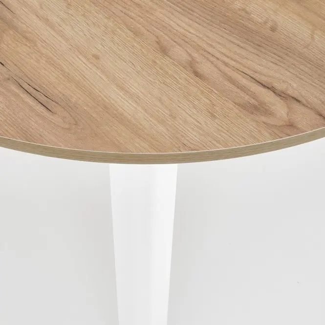Stôl Ringo 102x142 doska/mdf – dub craft/biela,8