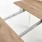Stôl Ringo 102x142 doska/mdf – dub craft/biela,9