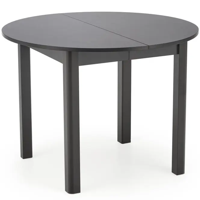Stôl Ringo 102x142 doska/mdf – čierna