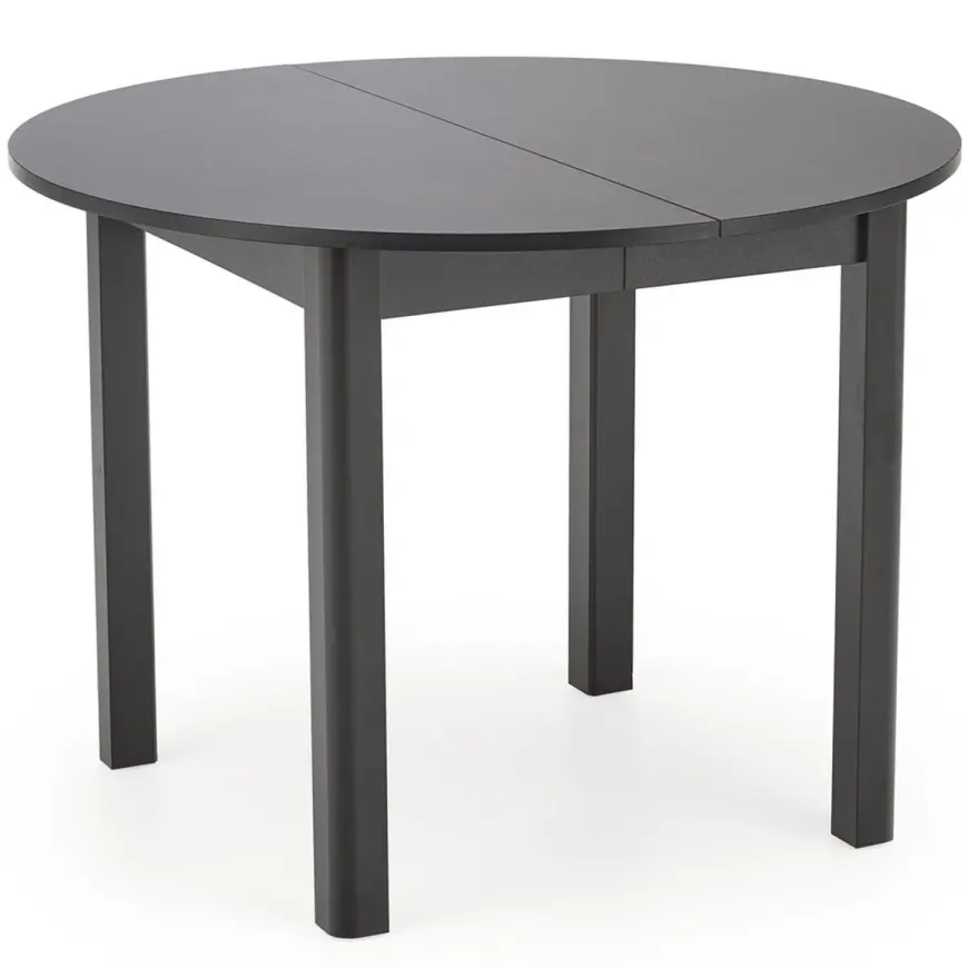 Stôl Ringo 102x142 doska/mdf – čierna