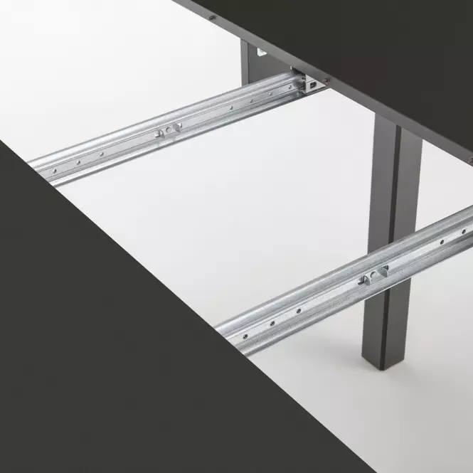 Stôl Ringo 102x142 doska/mdf – čierna