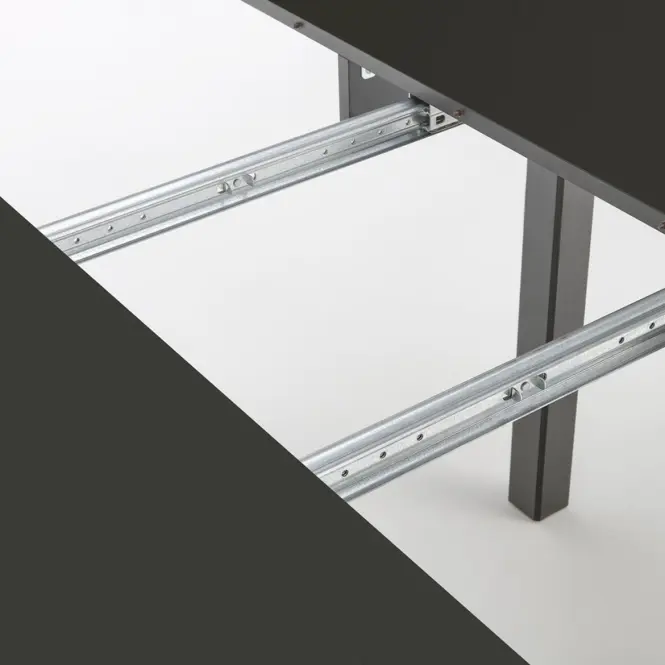 Stôl Ringo 102x142 doska/mdf – čierna,6