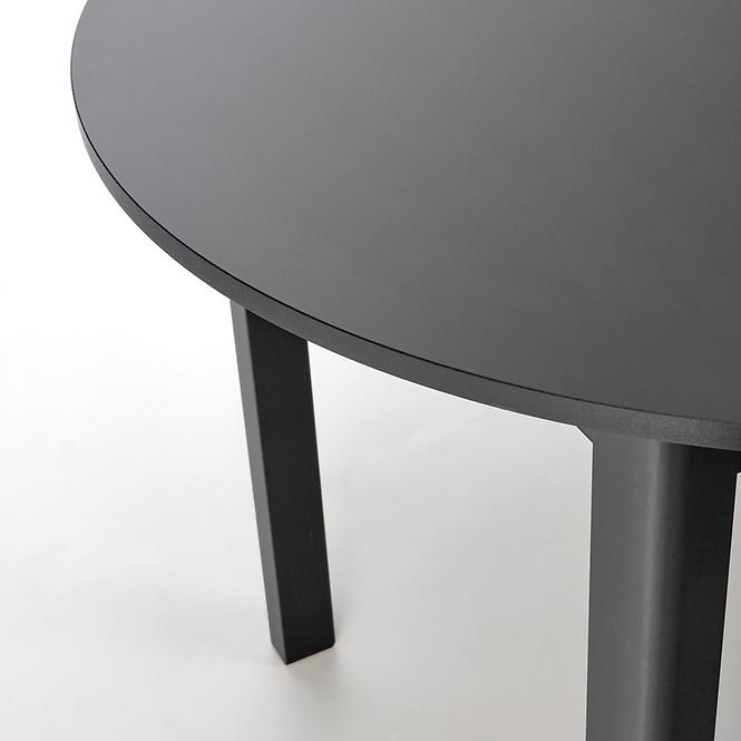 Stôl Ringo 102x142 doska/mdf – čierna