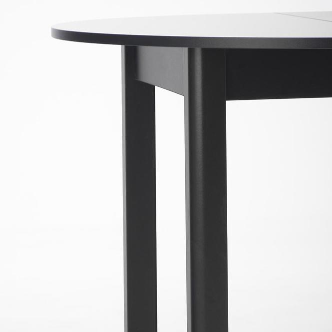 Stôl Ringo 102x142 doska/mdf – čierna