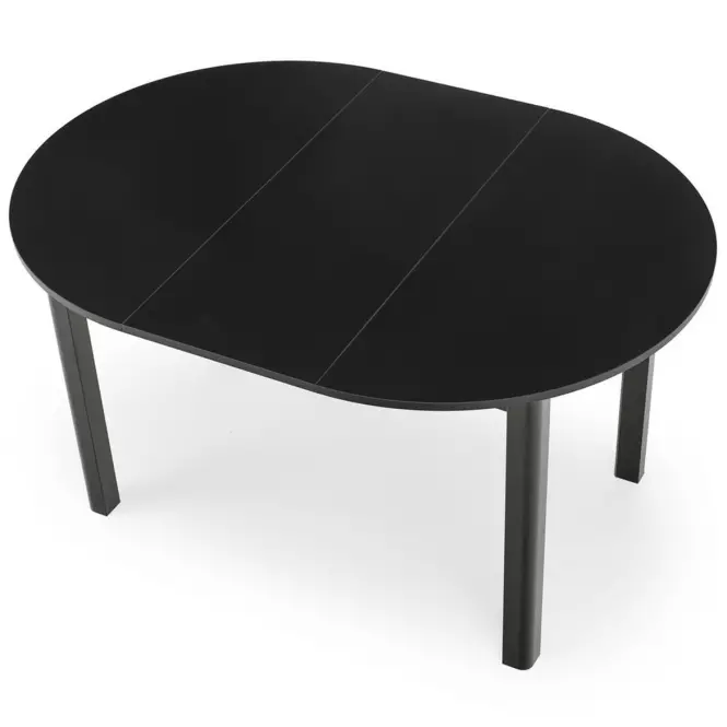 Stôl Ringo 102x142 doska/mdf – čierna