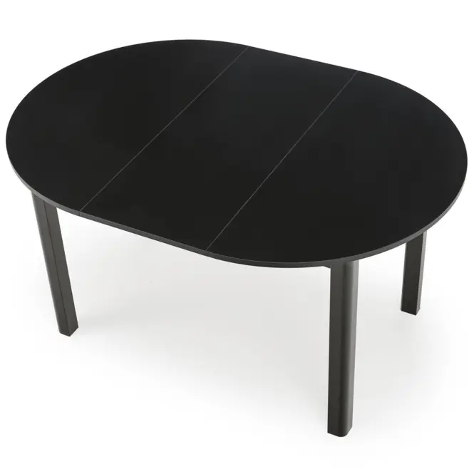 Stôl Ringo 102x142 doska/mdf – čierna,9