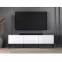 TV stolík Clearing 04 biela/čierna,5