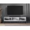 TV stolík Clearing 04 biela/čierna,6