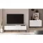 TV stolík Clearing 04 biela/čierna,9
