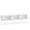 TV stolík závesný Clearing 07 biely,4