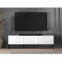 TV stolík Clearing 04 biela/čierna,5