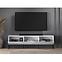 TV stolík Clearing 04 biela/čierna,6