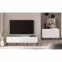 TV stolík Clearing 04 biela/čierna,9