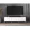 TV stolík Clearing 04 biela/zlatá,5