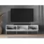 TV stolík Clearing 04 biela/zlatá,6