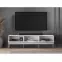 TV stolík Clearing 04 biela/zlatá,6