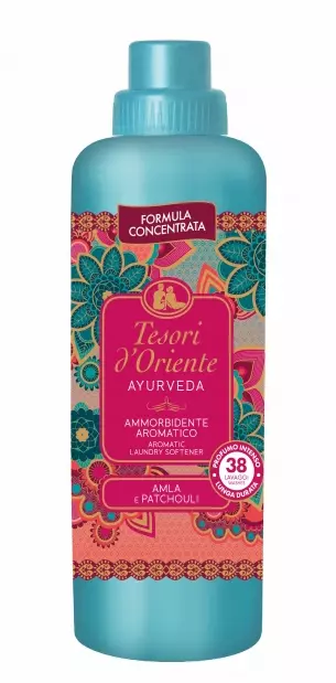 Tesori d'Oriente zmäkčovač tkanín Ayurveda 760 ml 38 plákania