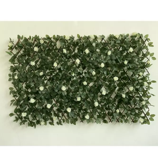Zástena umelé listy 90x180 vrb.mreža 7 cm WXX30881,3
