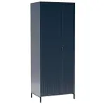 Skriňa Link A Styles LS11 80 cm – indigo, dvojdverová