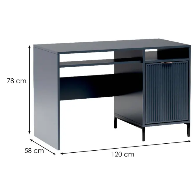 Písací Stôl Link A Styles Ls12 indigo,2