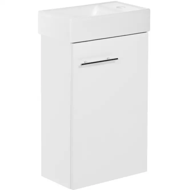 Kúpeľňová zostava Smart D40 1D0S biela