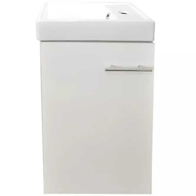 Kúpeľňová zostava Smart D40 1D0S biela,2