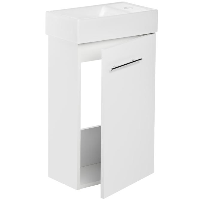 Kúpeľňová zostava Smart D40 1D0S biela