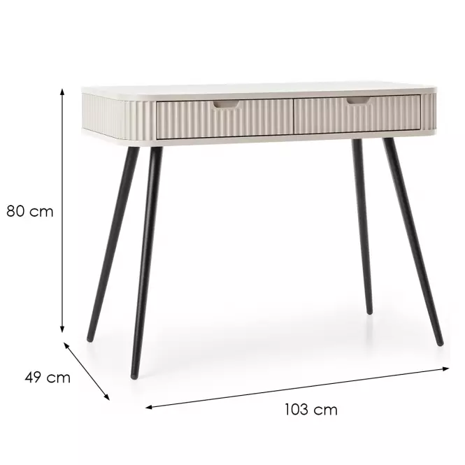 Toaletný stolík T Zova-103 cashmere