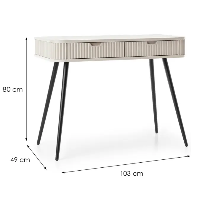 Toaletný stolík T Zova-103 cashmere,2