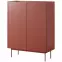 Komoda Color KD-97 ceramic red