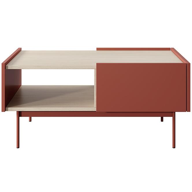 Konferenčný stolík Color L-97 ceramic red,3