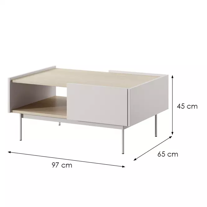 Konferenčný stolík Color L-97 cashmere,2