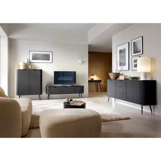 TV stolík Zova-168 čierna,5